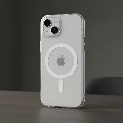 Capa Capinha Premium Magsafe Para iPhone 13 14 15 Cor Transparente IPHONE 15