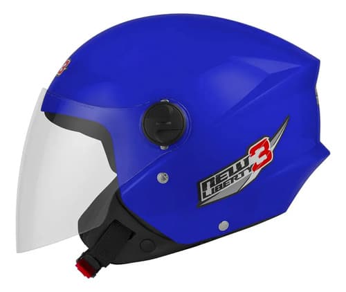 Capacete para moto aberto Pro Tork New Liberty Three Cap490ptf amarello
