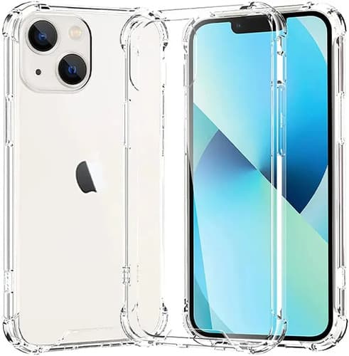 Capa Capinha Transparente Para iPhone 13 Normal Case Com Bordas Anti Impacto