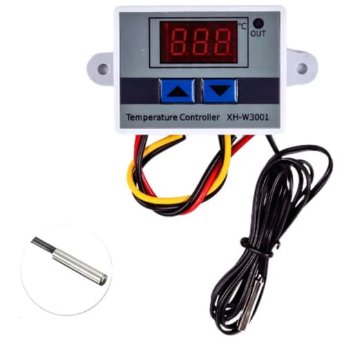 Controlador Temperatura Digital Termostato Bivolt 110/220 Volts Chocadeira Freezers 8x Tech