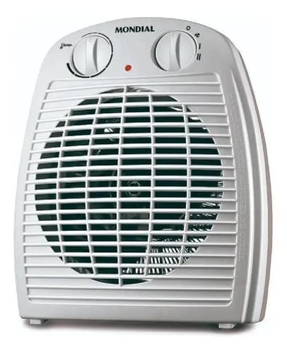 Aquecedor De Ambiente E Ar Elétrico Mondial A-08